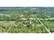 Scenic aerial view of a property nestled among lush trees showcasing its private, peaceful setting at 3440 La Salle Ave, St Cloud, FL 34772