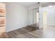 Bedroom featuring new flooring and closet with mirrored sliding doors at 7865 Sugar View Ct # 7865, Orlando, FL 32819