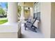 Inviting front porch featuring comfortable seating, providing a relaxing outdoor space at 952 Chamberlin Trl, St Cloud, FL 34772