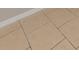 Close up of beige tile flooring at 12303 Bohannon Blvd, Orlando, FL 32824