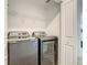 Efficient laundry room with modern washer and dryer, providing convenience and functionality at 2970 Protagonist St, Kissimmee, FL 34746