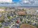 Aerial view showcasing proximity to Disney Theme Parks at 303 Plumoso Loop, Davenport, FL 33897