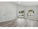 Bright bedroom offering views of the pool area through a large sliding glass door at 14006 Yellow Wood Cir, Orlando, FL 32828