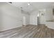 Bright, open living room boasts vaulted ceilings, updated floors, and a seamless flow at 14006 Yellow Wood Cir, Orlando, FL 32828