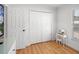 Bedroom with closet and vanity area providing comfort and functionality at 2520 Jasmine Trace Dr, Kissimmee, FL 34758