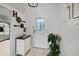 Welcoming entryway featuring a decorative front door and stylish accents at 2520 Jasmine Trace Dr, Kissimmee, FL 34758