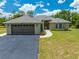 Charming single-story home with a two-car garage, set on a lush green lawn under a beautiful blue sky at 3720 Edsel Ave, St Cloud, FL 34772