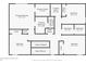 Second floor plan displaying primary suite, bedrooms, bathrooms, laundry room, and closets at 374 Pine Tree Bridge Trl, St Cloud, FL 34772