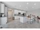 Bright and open kitchen with stainless steel appliances and a center island with seating at 3844 Cabo Rojo Dr, St Cloud, FL 34772