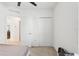 Simple bedroom design with closet and carpeted flooring at 4324 Desert Rose, Kissimmee, FL 34746