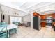 Open-concept layout that integrates the kitchen and living area at 502 Engel Dr, Orlando, FL 32807