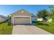 Charming single-story home featuring a two-car garage and well-maintained lawn at 802 Massy Ct, Kissimmee, FL 34759