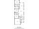 Detailed floor plan showcasing the layout of this 1523 square foot home, including room dimensions at 1001 Umbria Dr, Poinciana, FL 34759