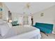 Bedroom with updated flooring, coastal decor, and plenty of natural light at 1113 Casterton Cir, Davenport, FL 33897