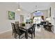 Open-concept living and dining area, seamlessly integrated with access to the pool at 1113 Casterton Cir, Davenport, FL 33897