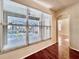 Living room window overlooking the outdoor swimming pool at 1784 Sparkling Water Cir, Ocoee, FL 34761