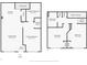 Detailed floor plan showcasing the layout of the home including the dimensions at 2614 Lodi Cir # 106, Kissimmee, FL 34746