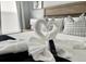 Bedding detail featuring swans at 2798 Club Cortile Cir # A, Kissimmee, FL 34746