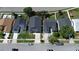 Aerial view of the home showcasing its position and curb appeal at 3134 Koval Ct, Orlando, FL 32837