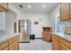 Bright kitchen featuring a stainless steel fridge and lots of storage at 42 Chip Ct, Kissimmee, FL 34759