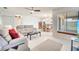 Open living space with views of dining area and kitchen and comfortable seating at 42 Chip Ct, Kissimmee, FL 34759