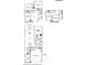 Floor plan featuring a spacious open-concept layout with bedrooms, kitchen, and a 2-car garage at 712 Lake Dell Ave, Dundee, FL 33838