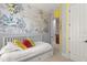 Bedroom showcasing a whimsical Tinkerbell mural, a twin trundle bed and recessed lighting at 781 Golden Bear Dr, Kissimmee, FL 34747
