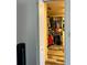 Organized walk-in closet with ample storage space, shelving and hanging rods at 1043 Tourmaline Dr, Kissimmee, FL 34746