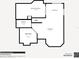 First floor plan featuring an open-concept kitchen, dining room, living room, bonus room, bathroom, and stairs at 120 W Minnehaha Ave Ave, Clermont, FL 34711