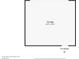 Floorplan showing layout of detached garage with measurements at 12190 Plumpton Dr, Winter Garden, FL 34787