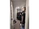 Walk-in closet with ample storage space for clothes and accessories at 2034 Old Pasture Ln, Lakeland, FL 33801
