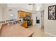 Kitchen featuring stainless steel appliances, and a breakfast bar overlooking dining areas at 3125 Samosa Hill Cir, Clermont, FL 34714