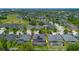 Neighborhood aerial view showing a community with pools and well-maintained landscaping at 12649 Dallington Ter, Winter Garden, FL 34787