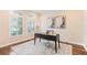 Bright office space with hard wood floors, plantation shutters, and neutral colors at 12649 Dallington Ter, Winter Garden, FL 34787