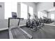 Well-equipped fitness center featuring treadmills, elliptical machines, and mirrored walls for exercise at 14389 Lanikai Beach Dr, Orlando, FL 32827