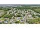 Expansive aerial view of a community with a mix of homes, greenery, and water features at 1626 Gar St, St Cloud, FL 34771