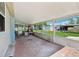 Spacious screened-in patio perfect for relaxing or entertaining at 1626 Gar St, St Cloud, FL 34771