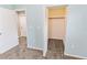 Spacious carpeted bedroom features an open closet at 1712 Melvin Ave, Orlando, FL 32806