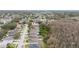 Aerial view of neighborhood showcases the home's location near nature preserves and green spaces at 2507 Talega Dr, St Cloud, FL 34772