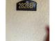 Close up of the building address sign at 2828 Club Cortile Cir # B, Kissimmee, FL 34746