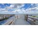 Scenic boardwalk that extends over water, connecting various points and providing serene water views at 3349 Schoolhouse Rd, Harmony, FL 34773