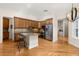 Gourmet kitchen with stainless steel appliances, custom cabinets, and a center island, great for cooking and entertaining at 3349 Schoolhouse Rd, Harmony, FL 34773