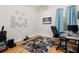 Office featuring a modern desk, chair, and unique wall decorations, perfect for a productive workspace at 3349 Schoolhouse Rd, Harmony, FL 34773