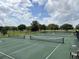 Several well-maintained tennis courts provide plenty of space for recreation and sports at 3349 Schoolhouse Rd, Harmony, FL 34773