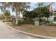 Community Clubhouse with well-maintained landscaping and welcoming signage at 411 Sheoah Blvd # 33, Winter Springs, FL 32708