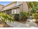 Exterior view of the unit surrounded by landscaping at 411 Sheoah Blvd # 33, Winter Springs, FL 32708