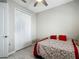 Bedroom featuring a closet, ceiling fan and plenty of space at 591 Lake Smart Blvd, Winter Haven, FL 33881