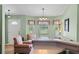 Bright living space featuring large windows and a traditional design at 621 Rebecca Dr, St Cloud, FL 34769