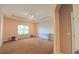 Bedroom featuring carpet, a window, and a tray ceiling at 6957 Northwich Dr, Windermere, FL 34786