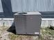 Bryant HVAC condenser unit on the side of the home at 710 Whispering Pines Dr, Auburndale, FL 33823